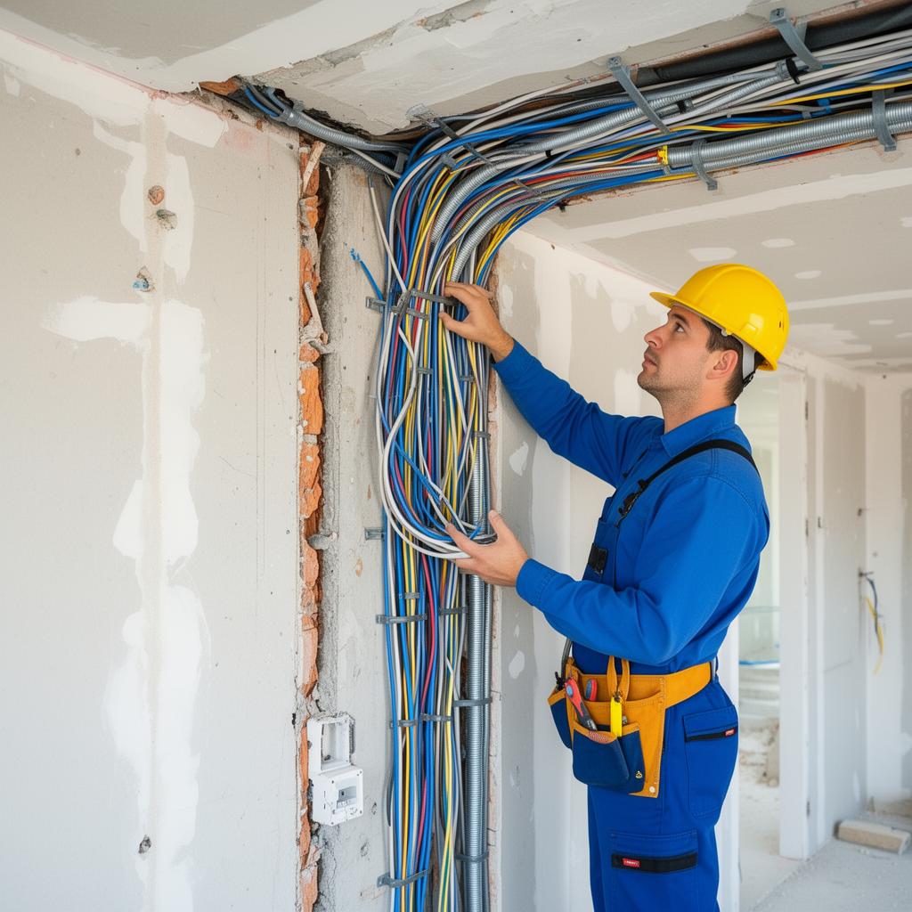 Instalação elétrica residencial em Bauru